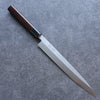 Seisuke Blue Steel Kasumitogi Yanagiba 240mm Rosewood Handle - Japanny - Best Japanese Knife