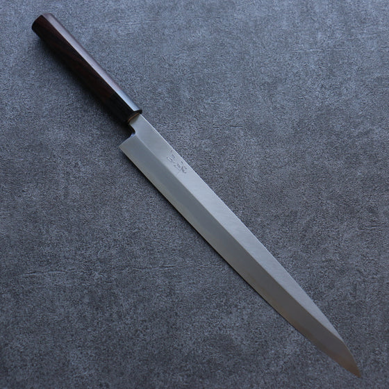 Seisuke White Steel Kasumitogi Yanagiba 300mm Rosewood Handle - Japanny - Best Japanese Knife