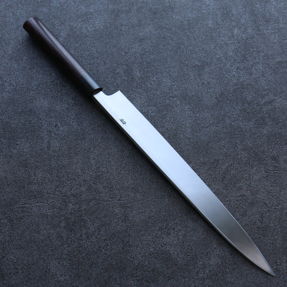 Seisuke White Steel Kasumitogi Yanagiba 300mm Rosewood Handle - Japanny - Best Japanese Knife