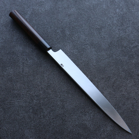 Seisuke White Steel Kasumitogi Yanagiba 270mm Rosewood Handle - Japanny - Best Japanese Knife