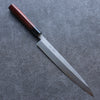 Seisuke White Steel Kasumitogi Yanagiba 240mm Rosewood Handle - Japanny - Best Japanese Knife