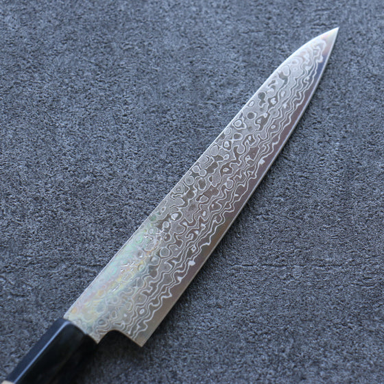 Misuzu AUS10 Damascus Migaki Finished Petty-Utility 150mm Magnolia Handle - Japanny - Best Japanese Knife