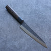 Shizu Gen VG10 Hammered Black Finished Gyuto 180mm Brown Pakka wood Handle - Japanny - Best Japanese Knife