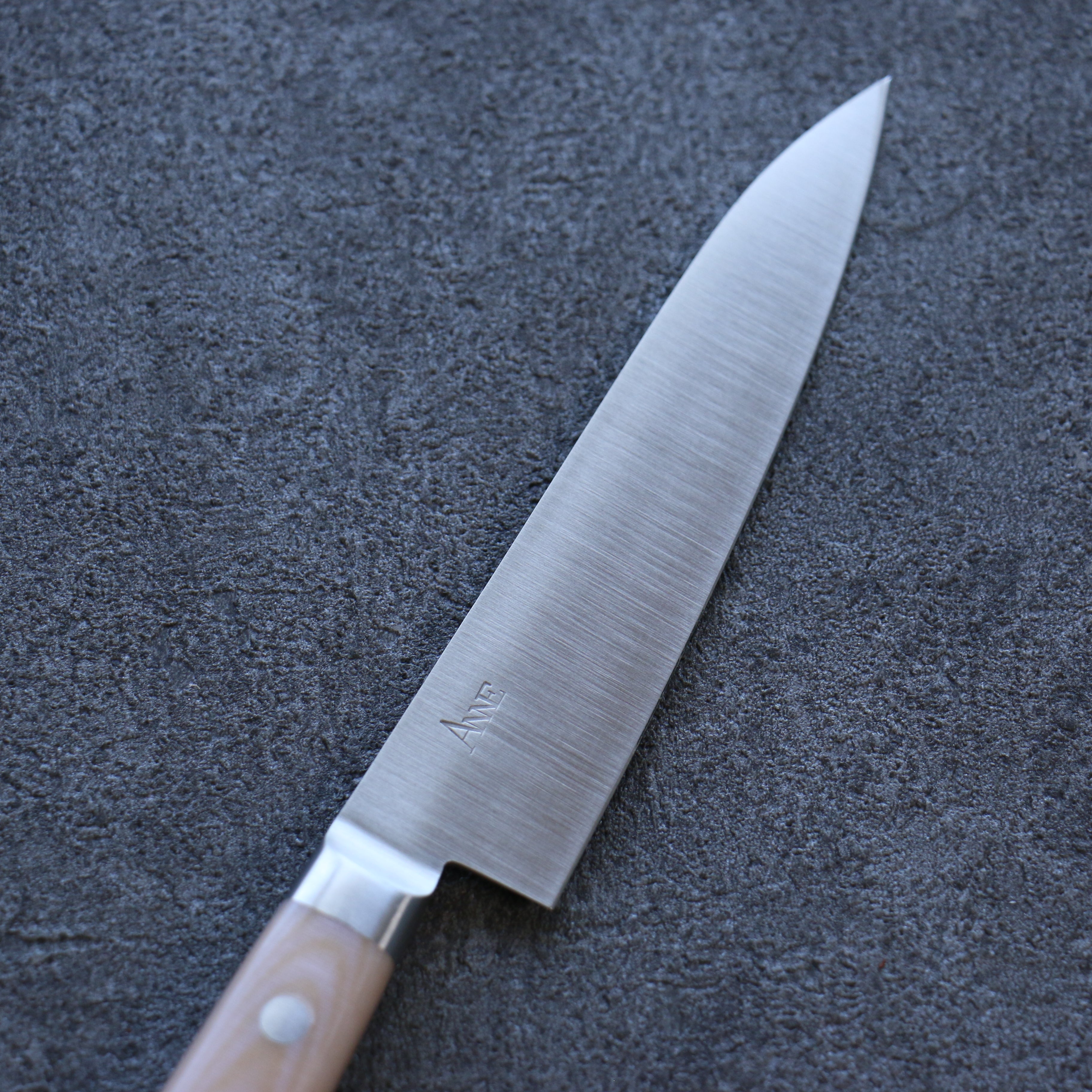 Anne Stainless Steel Petty-Utility 120mm Micarta Handle - Japanny - Best Japanese Knife