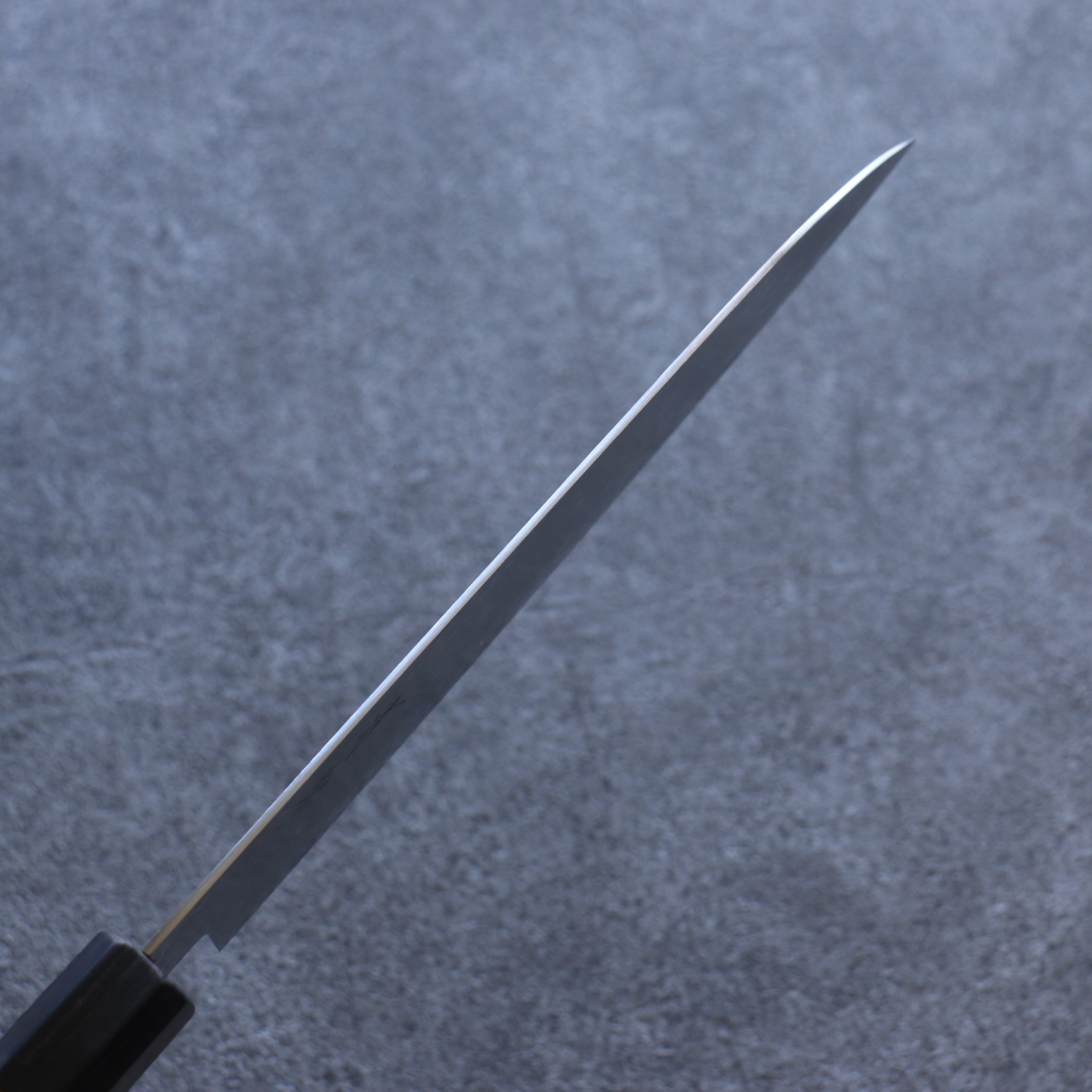 Seisuke AUS10 Mirror Crossed Santoku 180mm Brown Pakka wood Handle - Japanny - Best Japanese Knife