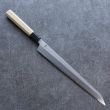  Kikuzuki White Steel No.2 Nashiji Kiritsuke Yanagiba 300mm Magnolia Handle - Japanny - Best Japanese Knife