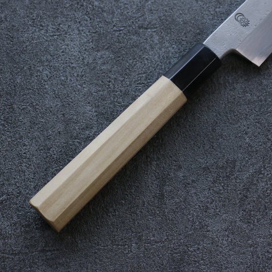 Kikuzuki White Steel No.2 Nashiji Kiritsuke Yanagiba 300mm Magnolia Handle - Japanny - Best Japanese Knife