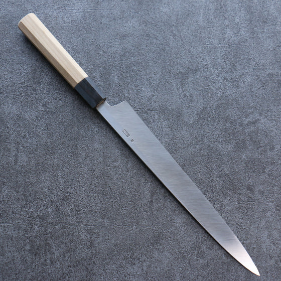 Kikuzuki White Steel No.2 Nashiji Yanagiba 300mm Magnolia Handle - Japanny - Best Japanese Knife