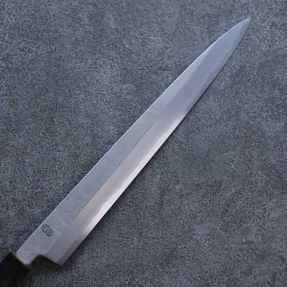 Kikuzuki White Steel No.2 Nashiji Yanagiba 270mm Magnolia Handle - Japanny - Best Japanese Knife