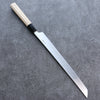 Kikuzuki White Steel No.2 Nashiji Sakimaru Takohiki 300mm Magnolia Handle - Japanny - Best Japanese Knife