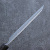 Kikuzuki White Steel No.2 Nashiji Kiritsuke Santoku 180mm Magnolia Handle - Japanny - Best Japanese Knife