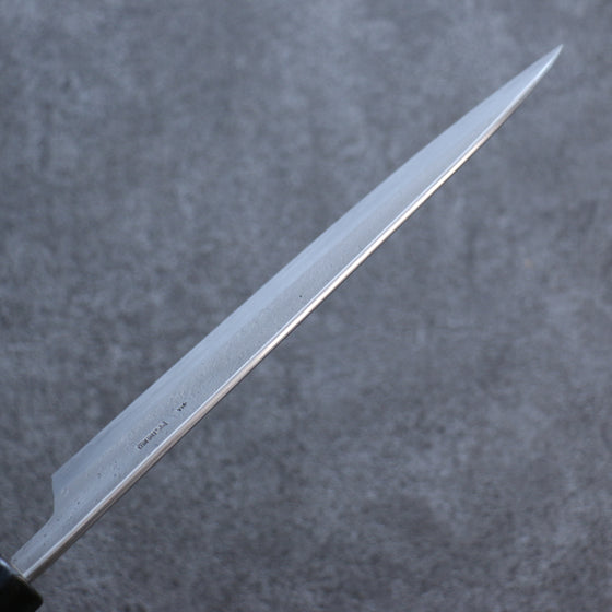 Kikuzuki White Steel No.2 Nashiji Gyuto 210mm Magnolia Handle - Japanny - Best Japanese Knife