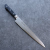 Seisuke VG5 Hammered Kasumitogi Sujihiki 270mm Black Pakka wood Handle - Japanny - Best Japanese Knife