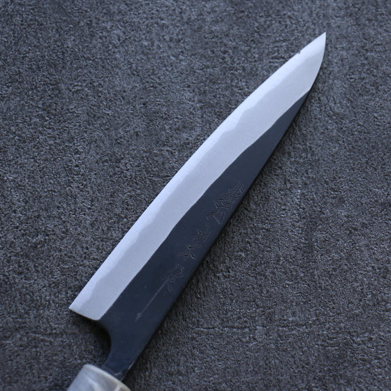 Nao Yamamoto White Steel No.2 Kurouchi Petty-Utility 135mm Cherry Blossoms Handle - Japanny - Best Japanese Knife