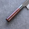 Misuzu VG10 Kasumitogi Kiritsuke Gyuto 210mm Brown Lacquered Handle - Japanny - Best Japanese Knife