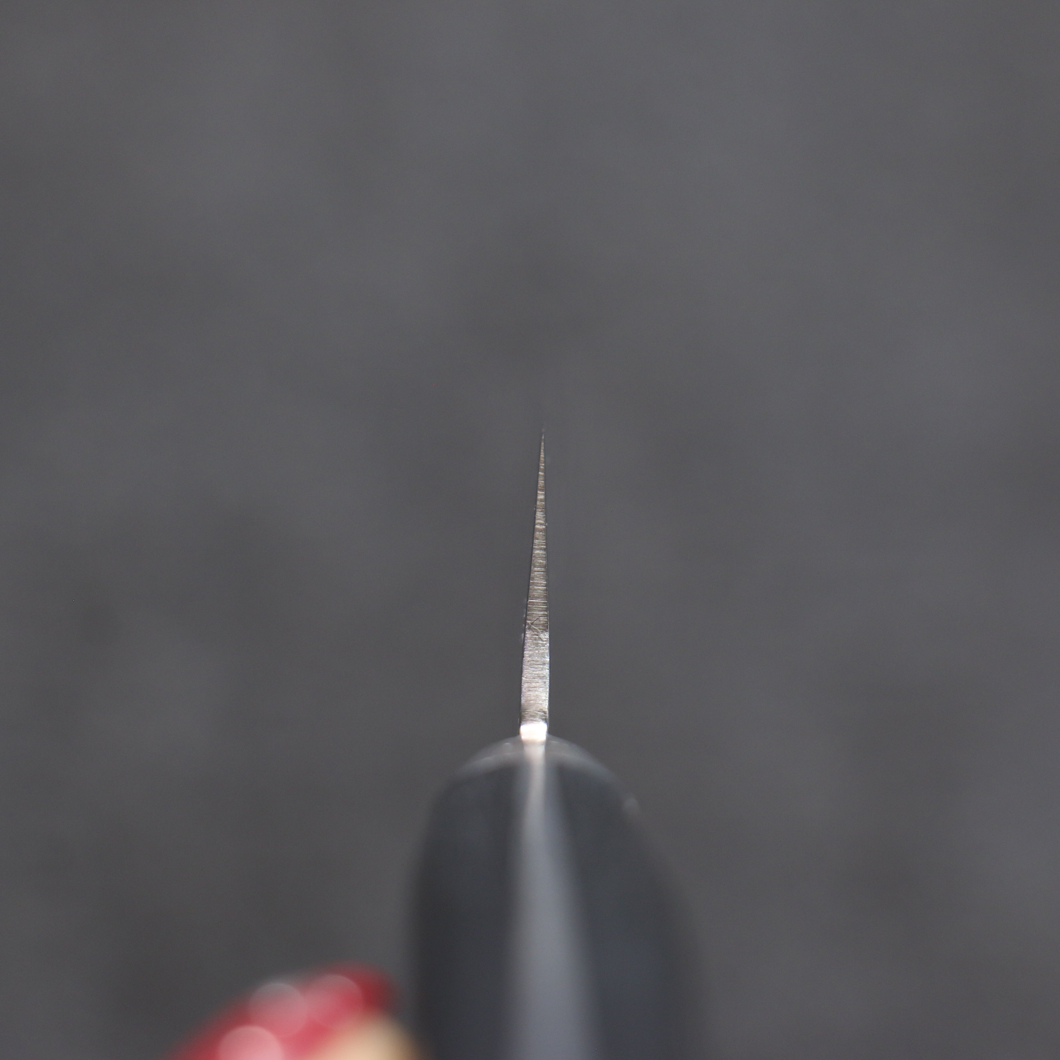 Seisuke VG5 Hammered Kasumitogi Petty-Utility 120mm Black Pakka wood Handle - Japanny - Best Japanese Knife