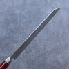 Seisuke VG10 33 Layer Mirrored Finish Damascus Kiritsuke Gyuto 210mm Red Pakka wood Handle - Japanny - Best Japanese Knife