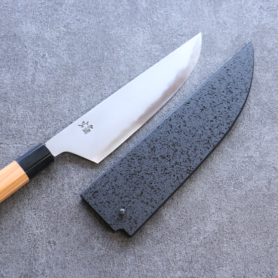 Sakai Takayuki Homura Hien Blue Steel No.2 Gyuto 210mm Yew Tree Handle with Sheath - Japanny - Best Japanese Knife