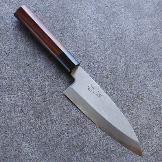 Seisuke White Steel Kasumitogi Funayuki 150mm Rosewood Handle - Japanny - Best Japanese Knife