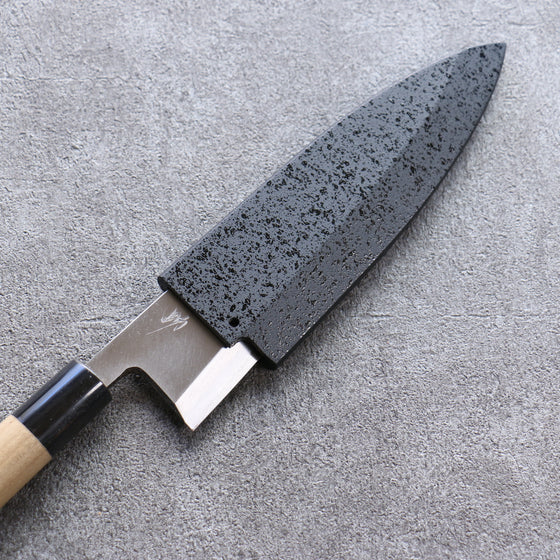 Kuroshime Magnolia Sheath for 150mm Deba with Plywood pin Kaneko - Japanny - Best Japanese Knife