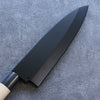 Black Magnolia Sheath for 210mm Deba with Plywood pin Kaneko - Japanny - Best Japanese Knife