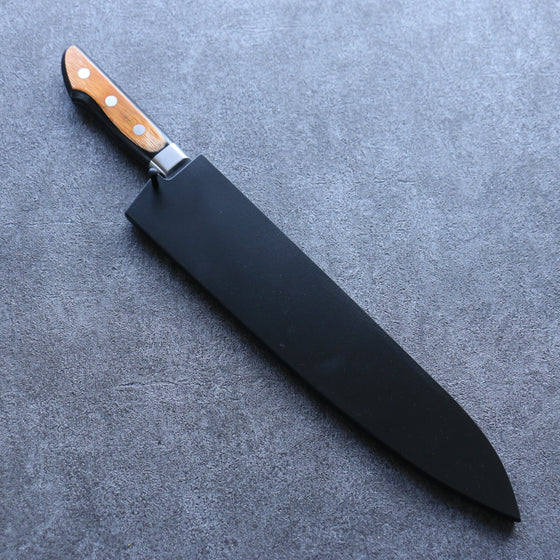 Black Magnolia Sheath for 270mm Gyuto with Plywood pin - Japanny - Best Japanese Knife