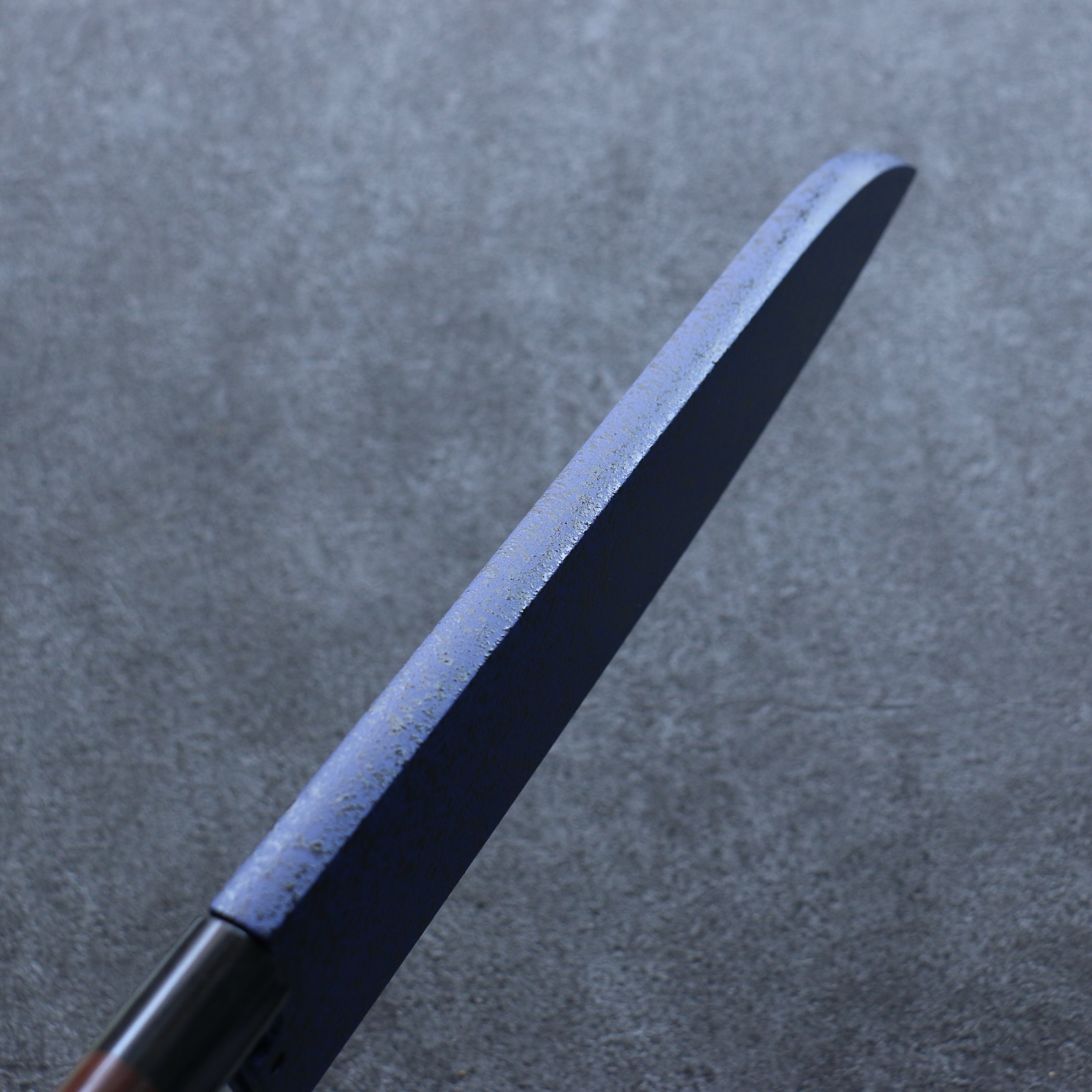 Blue Pakka wood Sheath for 240mm Gyuto with Plywood pin Kaneko - Japanny - Best Japanese Knife