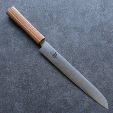  Shigeki Tanaka Majiro Silver Steel No.3 Bread Slicer 240mm Maple, Cherry, Walnut Handle - Japanny - Best Japanese Knife