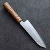 Shigeki Tanaka Majiro Silver Steel No.3 Santoku 165mm Maple, Cherry, Walnut Handle - Japanny - Best Japanese Knife