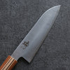 Shigeki Tanaka Majiro Silver Steel No.3 Santoku 165mm Maple, Cherry, Walnut Handle - Japanny - Best Japanese Knife