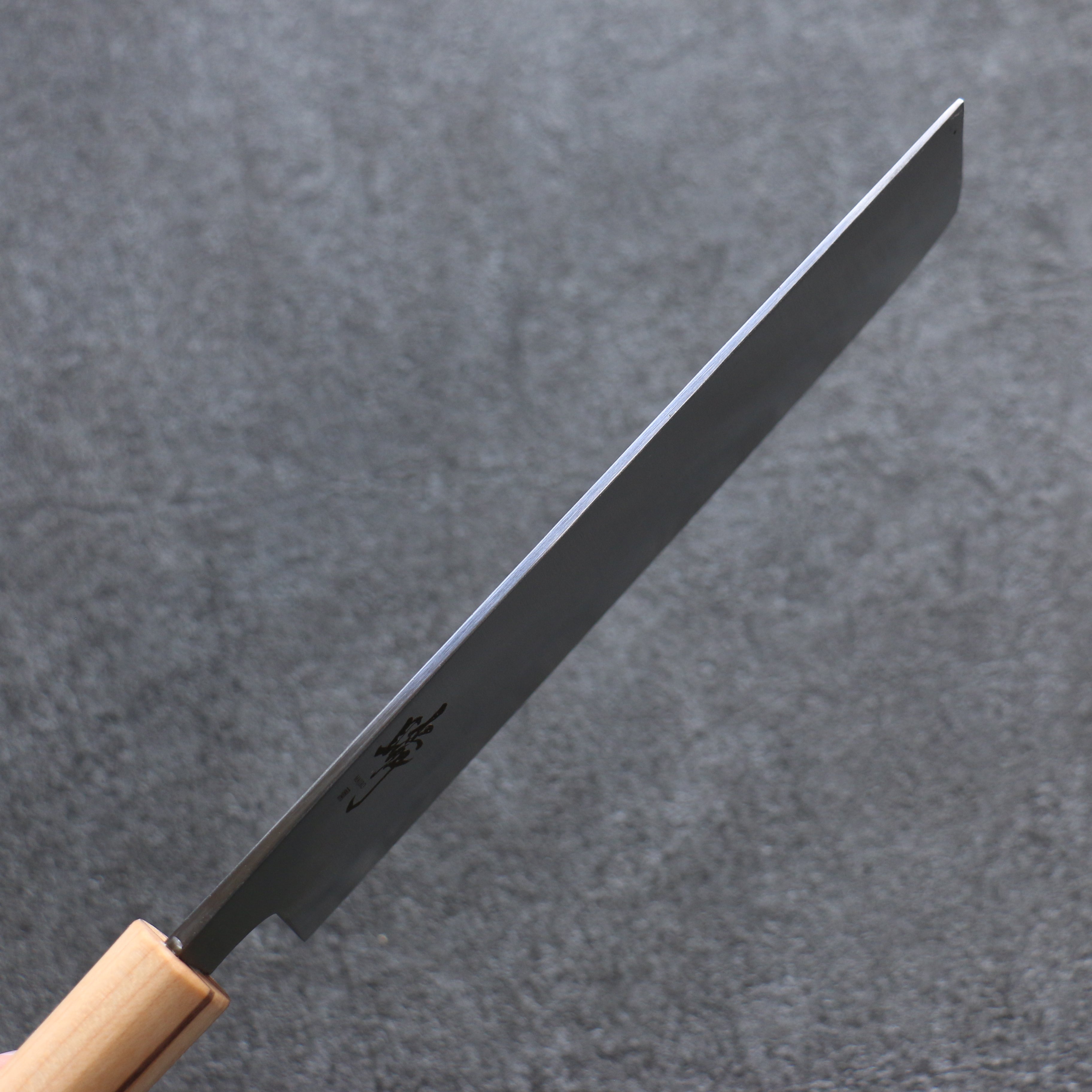 Shigeki Tanaka Majiro Silver Steel No.3 Nakiri 165mm Maple, Cherry, Walnut Handle - Japanny - Best Japanese Knife