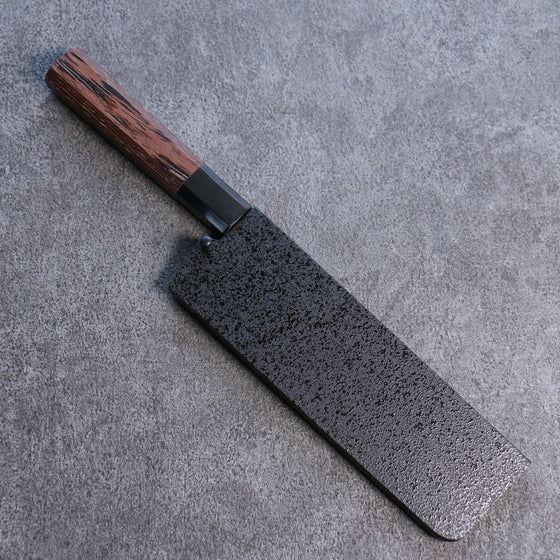 Kuroshime Magnolia Sheath for 180mm Nakiri with Plywood pin Kaneko - Japanny - Best Japanese Knife