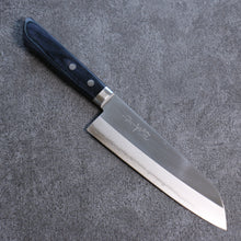  Kunihira VG1 Migaki Finished Santoku 170mm Navy blue Pakka wood Handle - Japanny - Best Japanese Knife