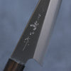 Misuzu VG10 Kasumitogi Kiritsuke Petty-Utility 105mm Brown Lacquered Handle - Japanny - Best Japanese Knife