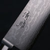 Seisuke VG10 Damascus Santoku 165mm Black Pakka wood Handle - Japanny - Best Japanese Knife