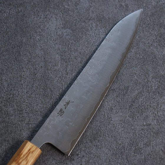 Seisuke SLD Washiji Gyuto 210mm Burnt Oak Handle - Japanny - Best Japanese Knife