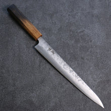  Seisuke SLD Washiji Sujihiki 240mm Burnt Oak Handle - Japanny - Best Japanese Knife