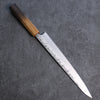 Seisuke SLD Washiji Sujihiki 240mm Burnt Oak Handle - Japanny - Best Japanese Knife