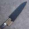 Seisuke Seiten Molybdenum Gyuto 210mm Navy blue Pakka wood Handle with Sheath - Japanny - Best Japanese Knife