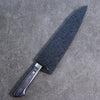 Seisuke Seiten Molybdenum Gyuto 210mm Navy blue Pakka wood Handle with Sheath - Japanny - Best Japanese Knife