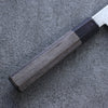 Seisuke VG10 Damascus Nakiri 180mm Gray Pakka wood Handle - Japanny - Best Japanese Knife