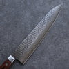 Seisuke VG10 17 Layer Damascus Gyuto 270mm Mahogany Handle - Japanny - Best Japanese Knife