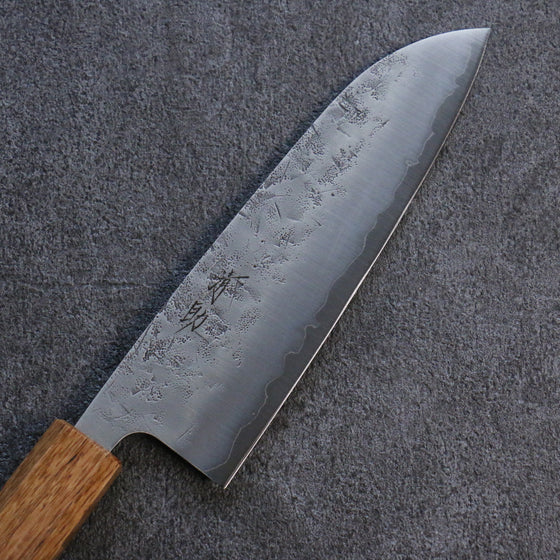 Seisuke SLD Washiji Santoku 165mm Burnt Oak Handle - Japanny - Best Japanese Knife