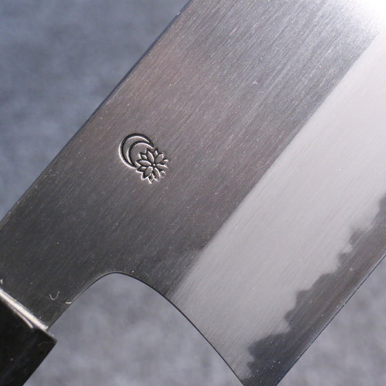 Kikuzuki White Steel No.2 Kasumitogi Nakiri 180mm Magnolia Handle - Japanny - Best Japanese Knife