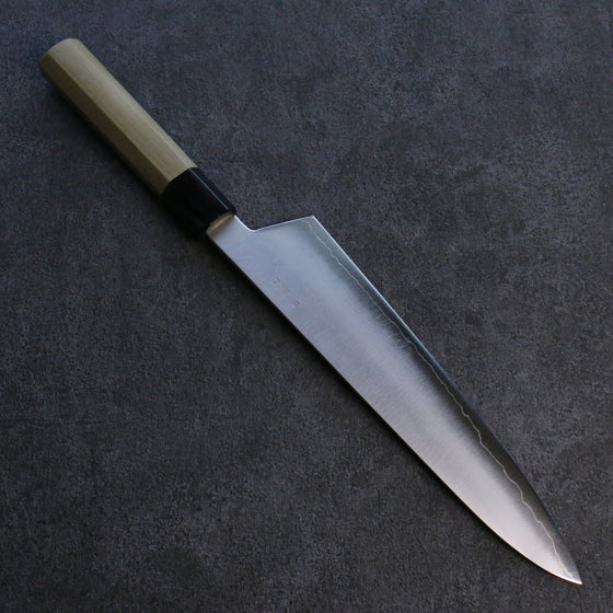 Kikuzuki Silver Steel No.3 Bokashi Gyuto  240mm Magnolia Handle - Japanny - Best Japanese Knife