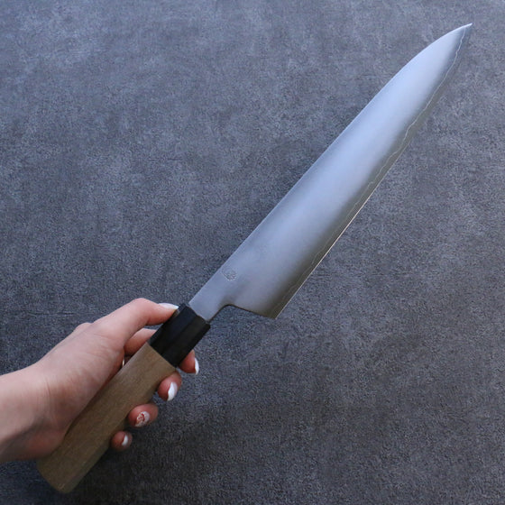 Kikuzuki Silver Steel No.3 Bokashi Gyuto  270mm Magnolia Handle - Japanny - Best Japanese Knife