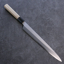  Kikuzuki Silver Steel No.3 Bokashi Yanagiba  270mm Magnolia Handle - Japanny - Best Japanese Knife