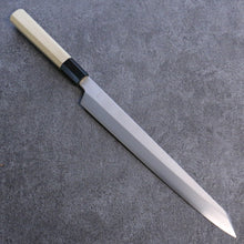  Kikuzuki Silver Steel No.3 Bokashi Kiritsuke Yanagiba  270mm Magnolia Handle - Japanny - Best Japanese Knife