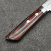 Seisuke VG1 Hammered Small Santoku 135mm Mahogany Handle - Japanny - Best Japanese Knife