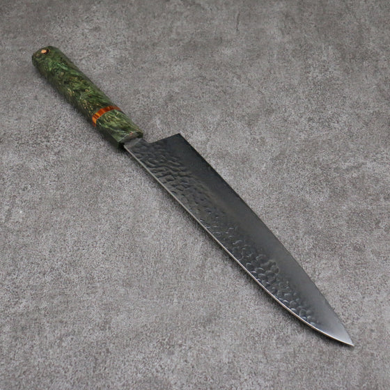 Sakai Takayuki VG10 33 Layer Damascus Gyuto 240mm Stabilized wood Handle - Japanny - Best Japanese Knife